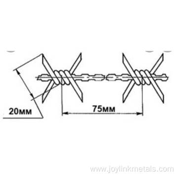 16 Gauge 500m barbed wire